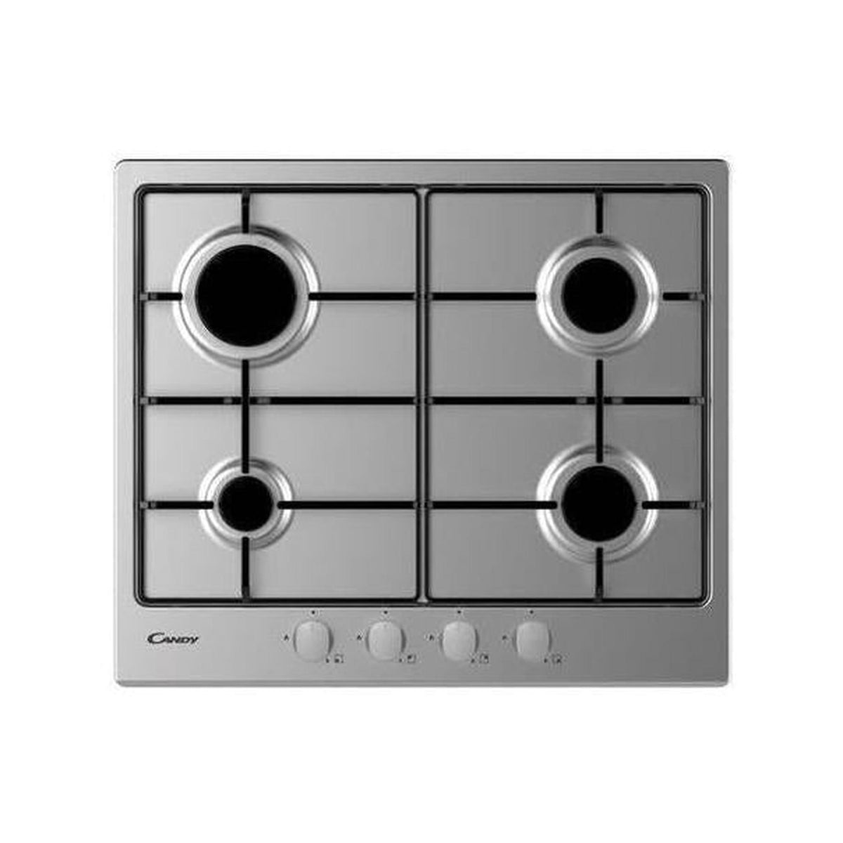 CANDY CHW6BRX PIANO COTTURA DA INCASSO 4 FUOCHI A GAS COLORE INOX - PROMO