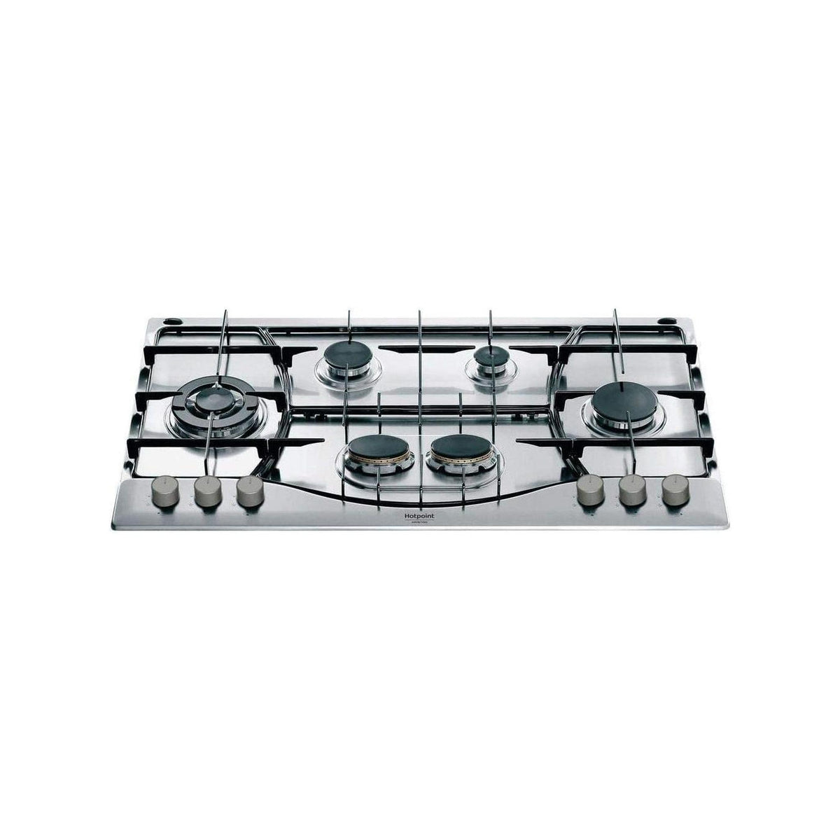HOTPOINT PHN 962 TS/IX/HA PIANO COTTURA DA INCASSO 90CM 6 FUOCHI A GAS INOX