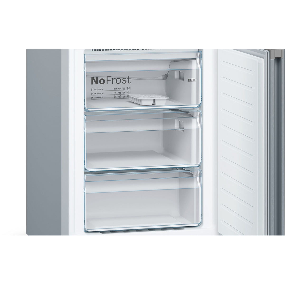BOSCH KGN392LDC FRIGORIFERO COMBINATO 368LT NO FROST CLASSE D INOX