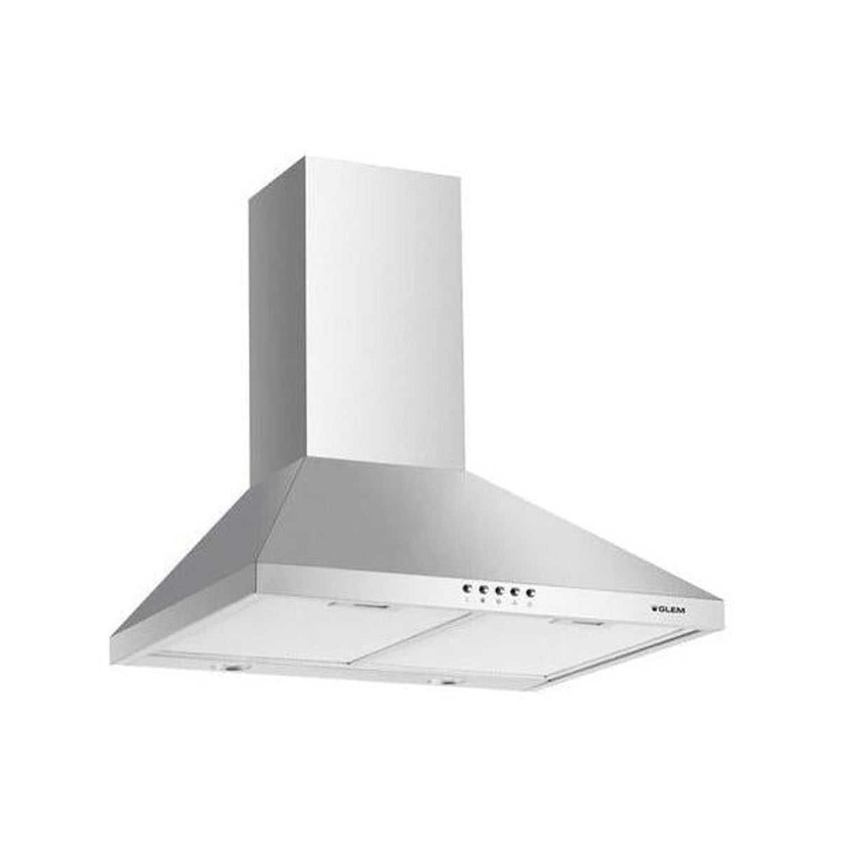 GLEM GAS GHP645IX CAPPA A PARETE ASPIRANTE 60CM INOX CLASSE C