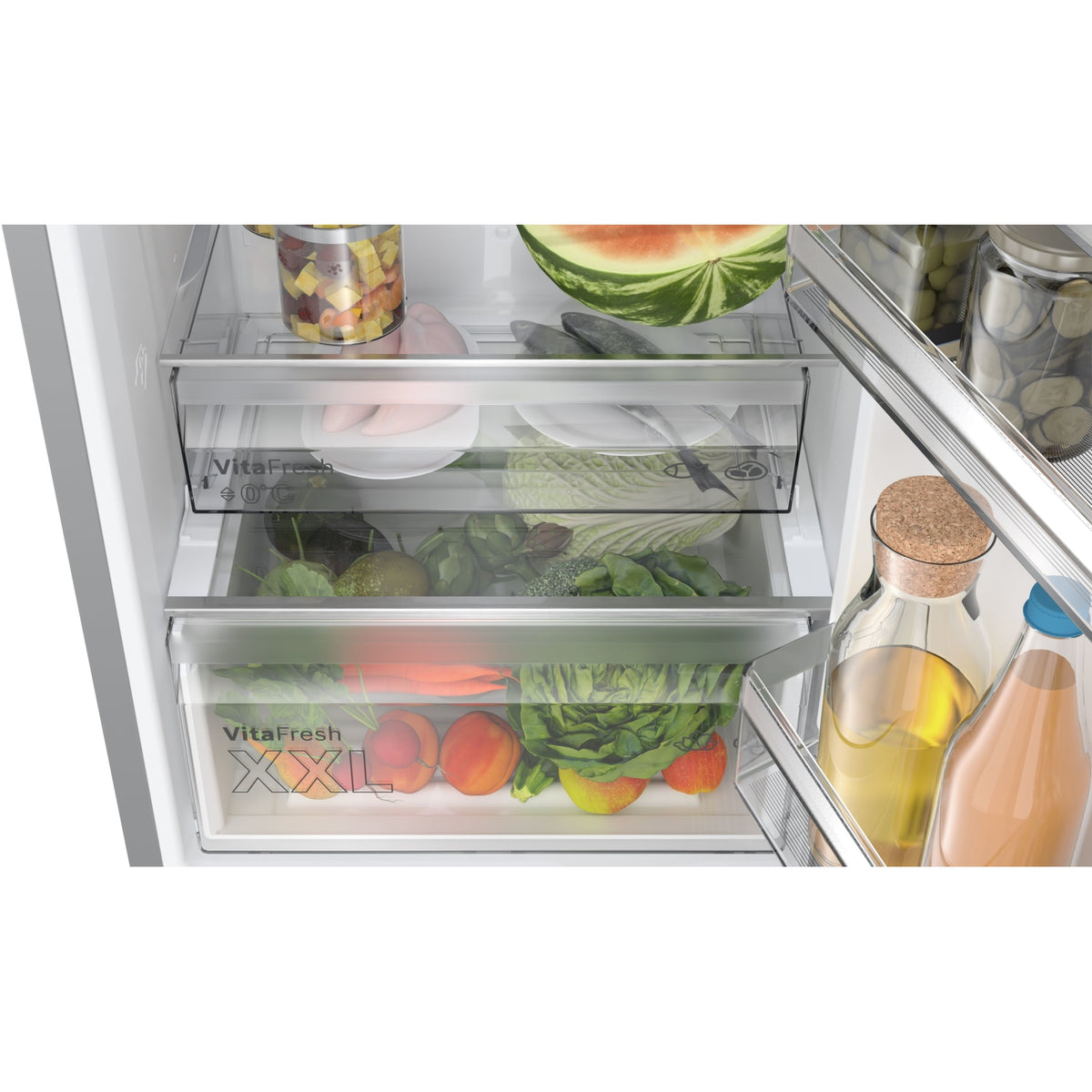 BOSCH KGN392LCF FRIGORIFERO COMBINATO 363LT NO FROST CLASSE C INOX