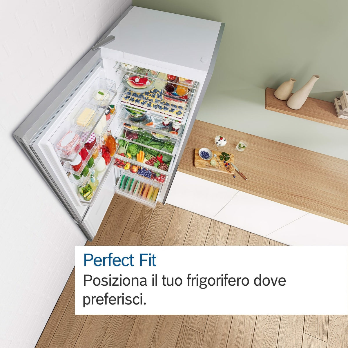 BOSCH KGN392LCF FRIGORIFERO COMBINATO 363LT NO FROST CLASSE C INOX