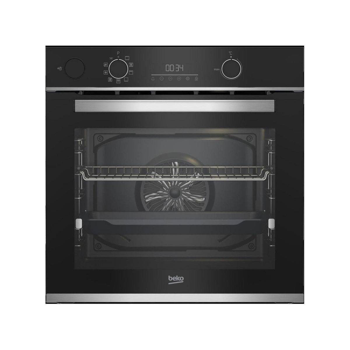 BEKO BBIS13300XPE FORNO DA INCASSO ELETTRICO VENTILATO 71LT PIROLITICO CLASSE A+ NERO