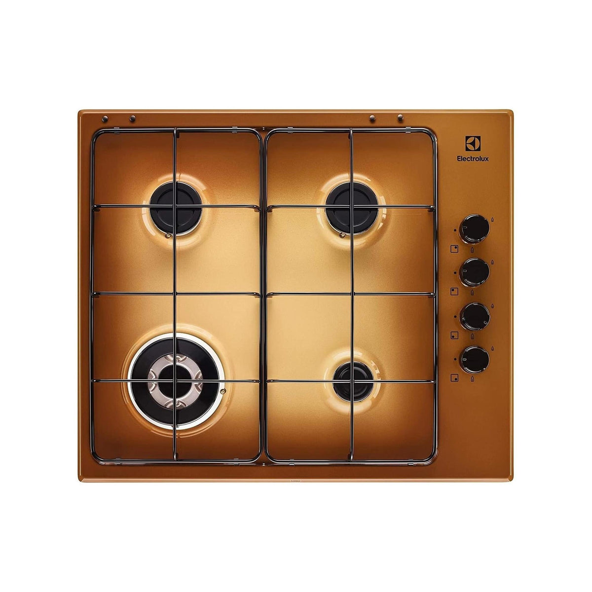 ELECTROLUX EGS6414T PIANO COTTURA DA INCASSO 60CM 4 FUOCHI A GAS TERRA DI FRANCIA