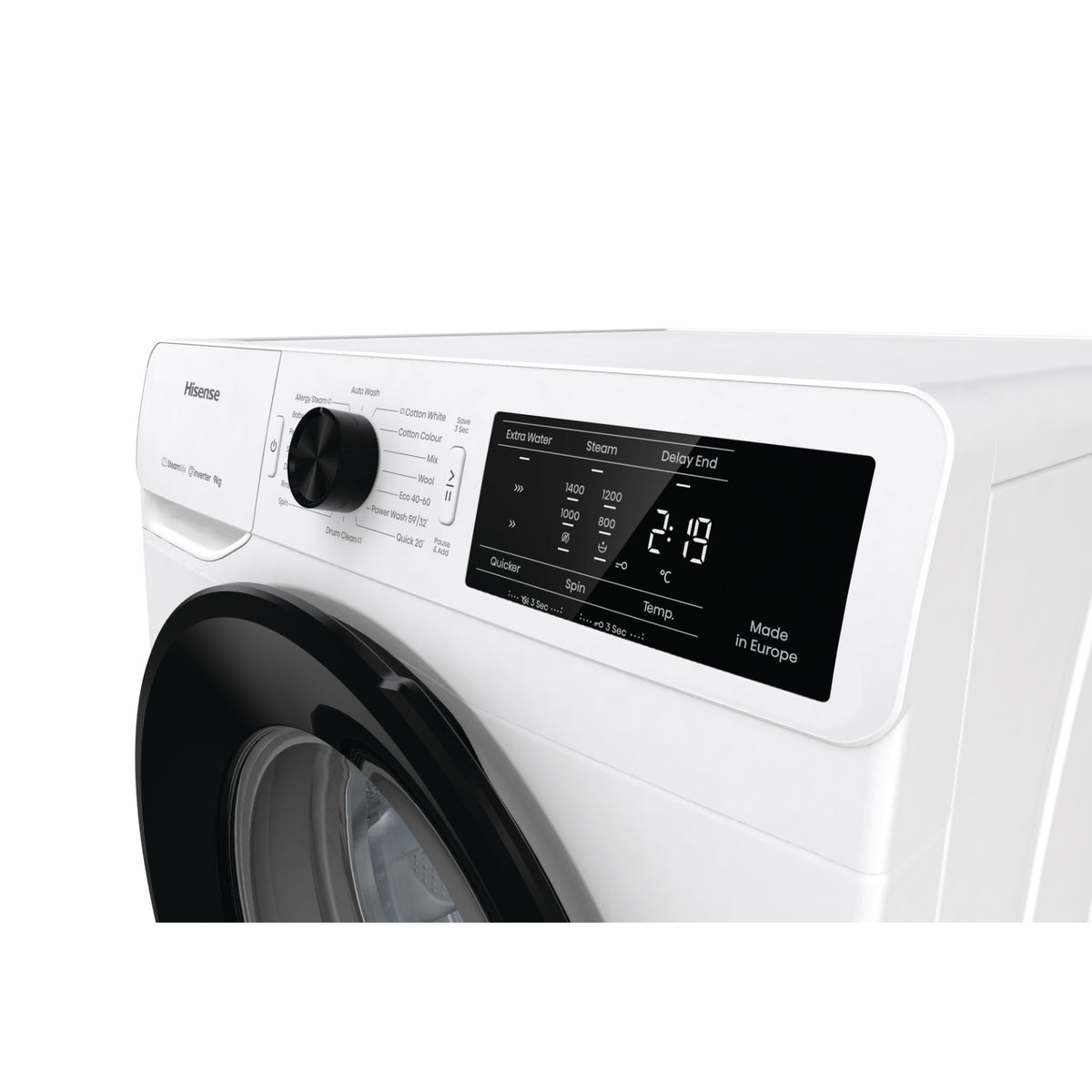 HISENSE WF3V942BW LAVATRICE 9KG 1400 GIRI INVERTER CLASSE A