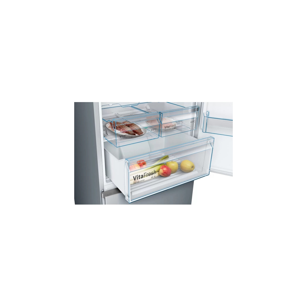 BOSCH KGN49XLEA FRIGORIFERO COMBINATO NO FROST 435LT CLASSE E INOX