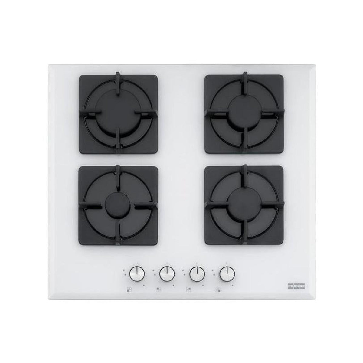 FRANKE FHNS 604 4G WH C - 106.0489.961 PIANO COTTURA 60CM 4 FUOCHI A GAS IN VETRO BIANCO