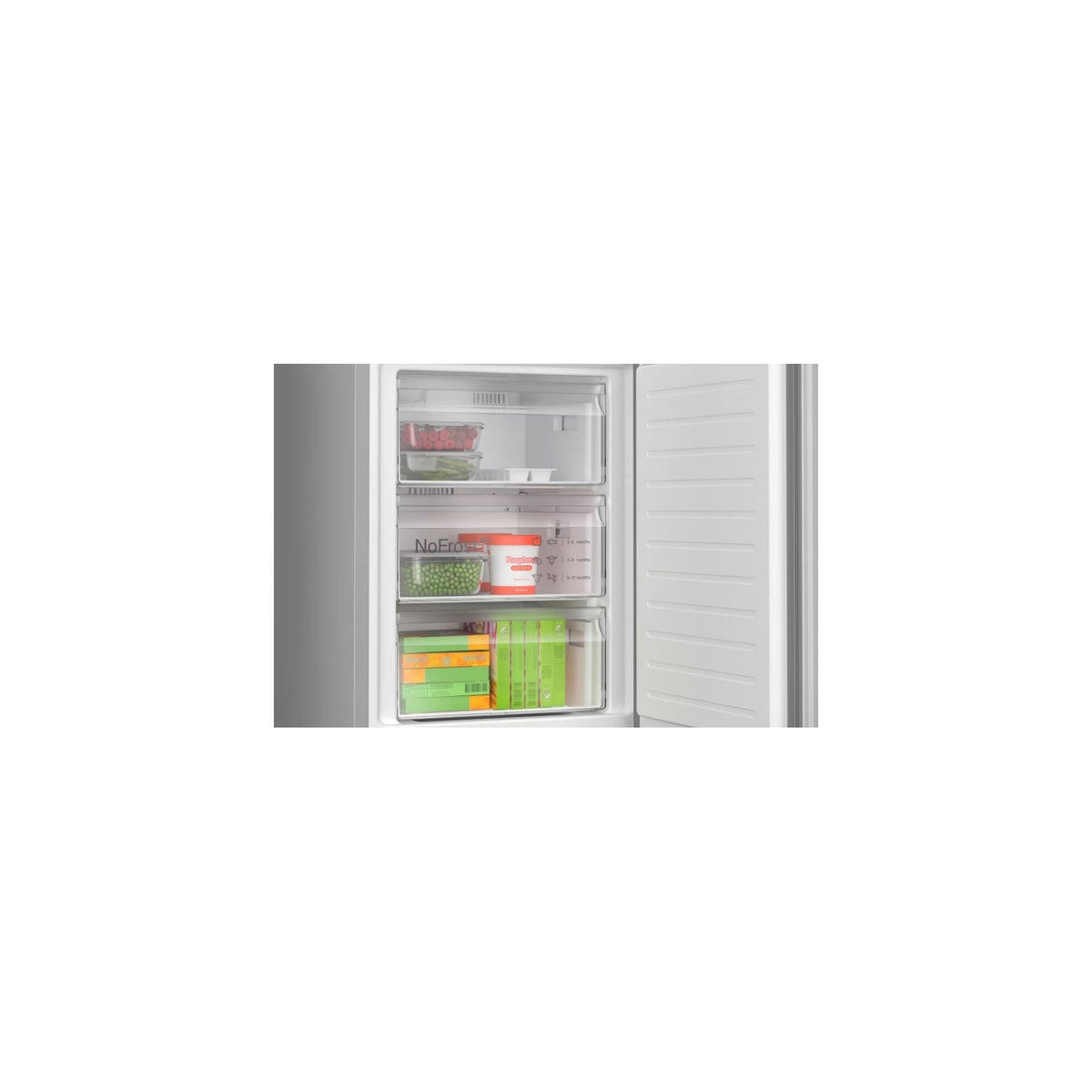 BOSCH KGN397LDF FRIGORIFERO COMBINATO 363LT NO FROST CLASSE D INOX