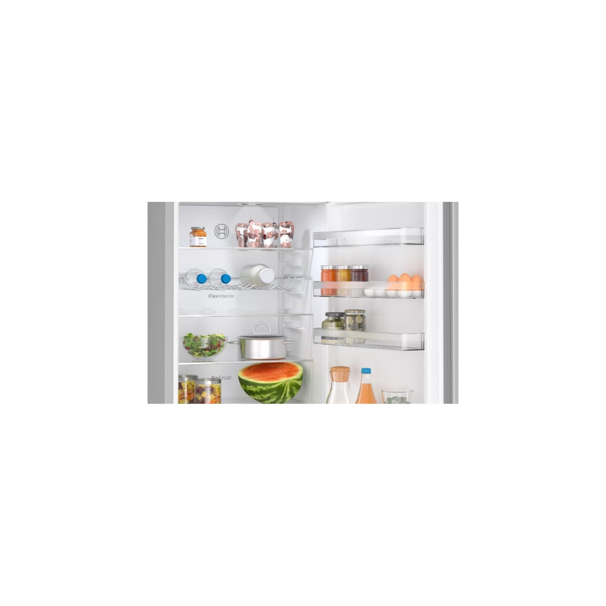 BOSCH KGN397LDF FRIGORIFERO COMBINATO 363LT NO FROST CLASSE D INOX