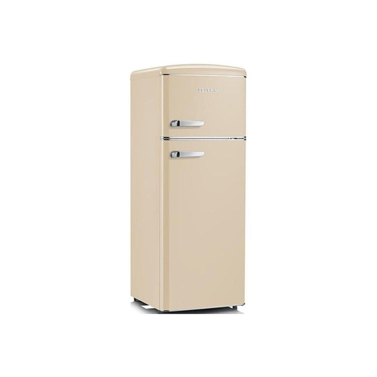 SEVERIN RKG 8933 FRIGORIFERO DOPPIA PORTA LINEA RETRO' 208 LT CLASSE E COLORE CREMA - PROMO