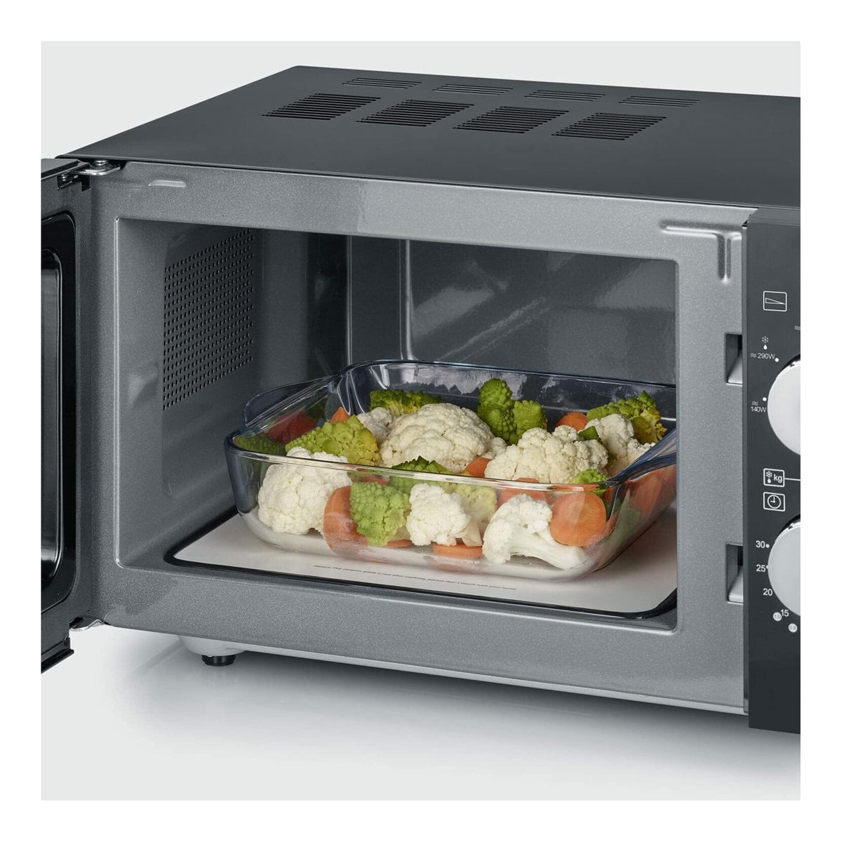 SEVERIN MW7762 FORNO A MICROONDE NERO 20 LT CON GRILL NERO