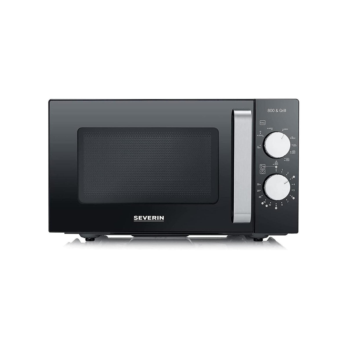 SEVERIN MW7762 FORNO A MICROONDE NERO 20 LT CON GRILL NERO