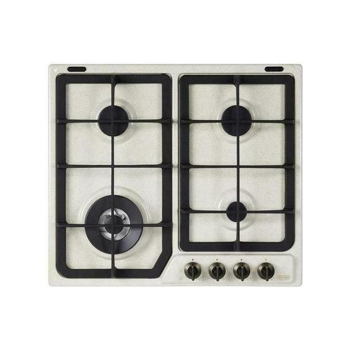 DE LONGHI AVF46PRO PIANO COTTURA A GAS 4 FUOCHI A GAS COLORE AVENA - PROMO