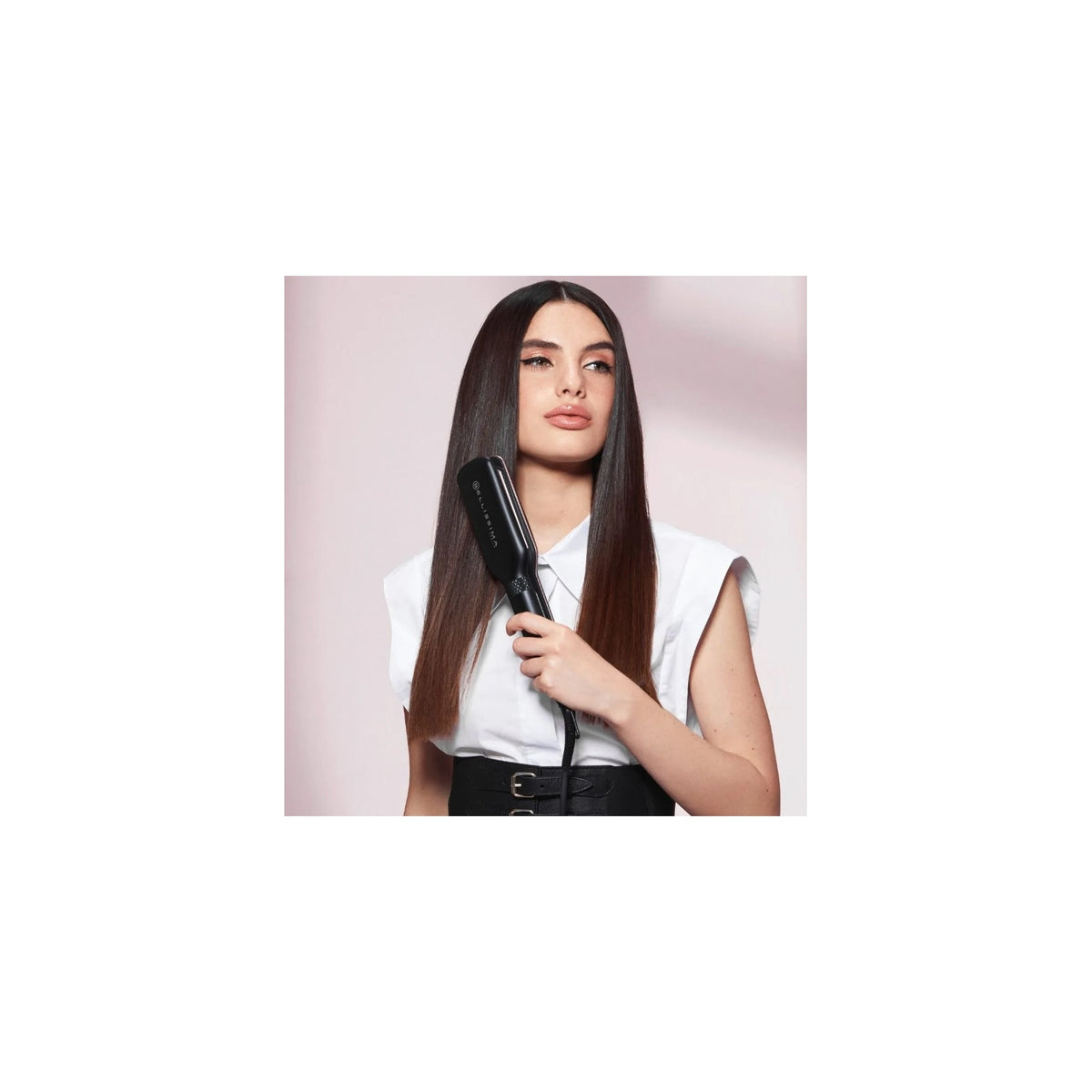 IMETEC BELLISSIMA XL ION PIASTRA PER CAPELLI TEMPERATURA MAX 230 °C NERO