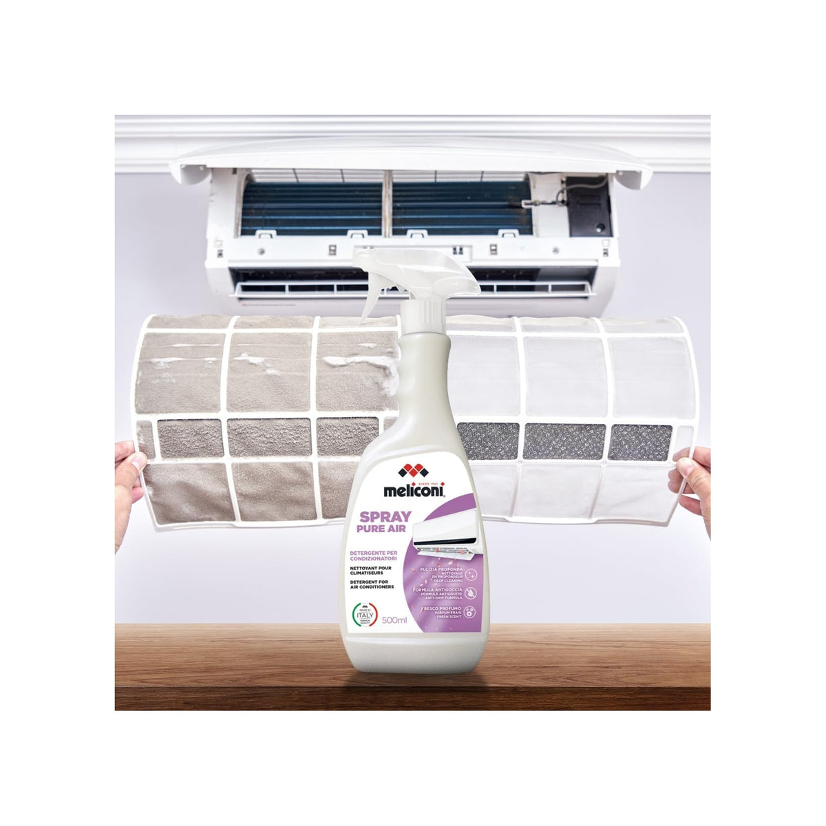 MELICONI PURE AIR 500 ML SPRAY DETERGENTE PER CLIMATIZZATORE - 621027