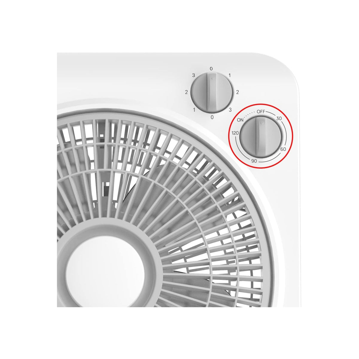 ARGO BOXY VENTILATORE DA PAVIMENTO 5 PALE 50W BIANCO