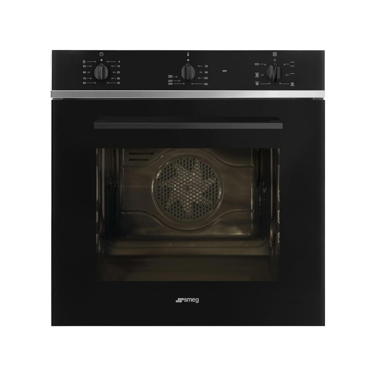 SMEG SF64M3VB2 FORNO DA INCASSO ELETTRICO VENTILATO 60CM 70LT CLASSE A COLORE NERO - PROMO