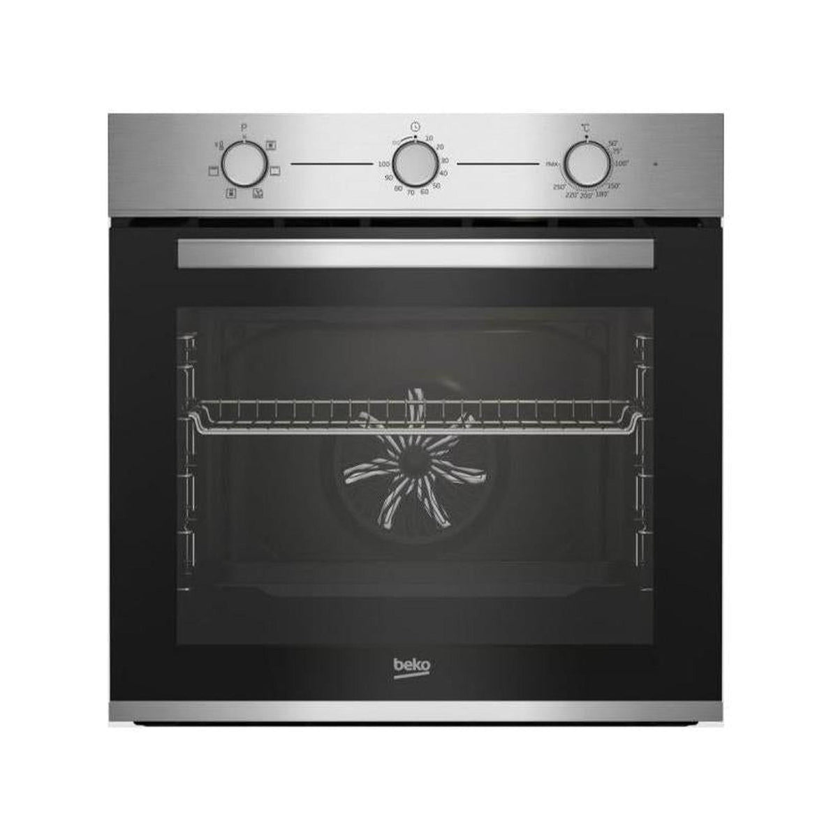 BEKO BBIE12100X FORNO DA INCASSO ELETTRICO VENTILATO 72LT 6 FUNZIONI CLASSE A INOX