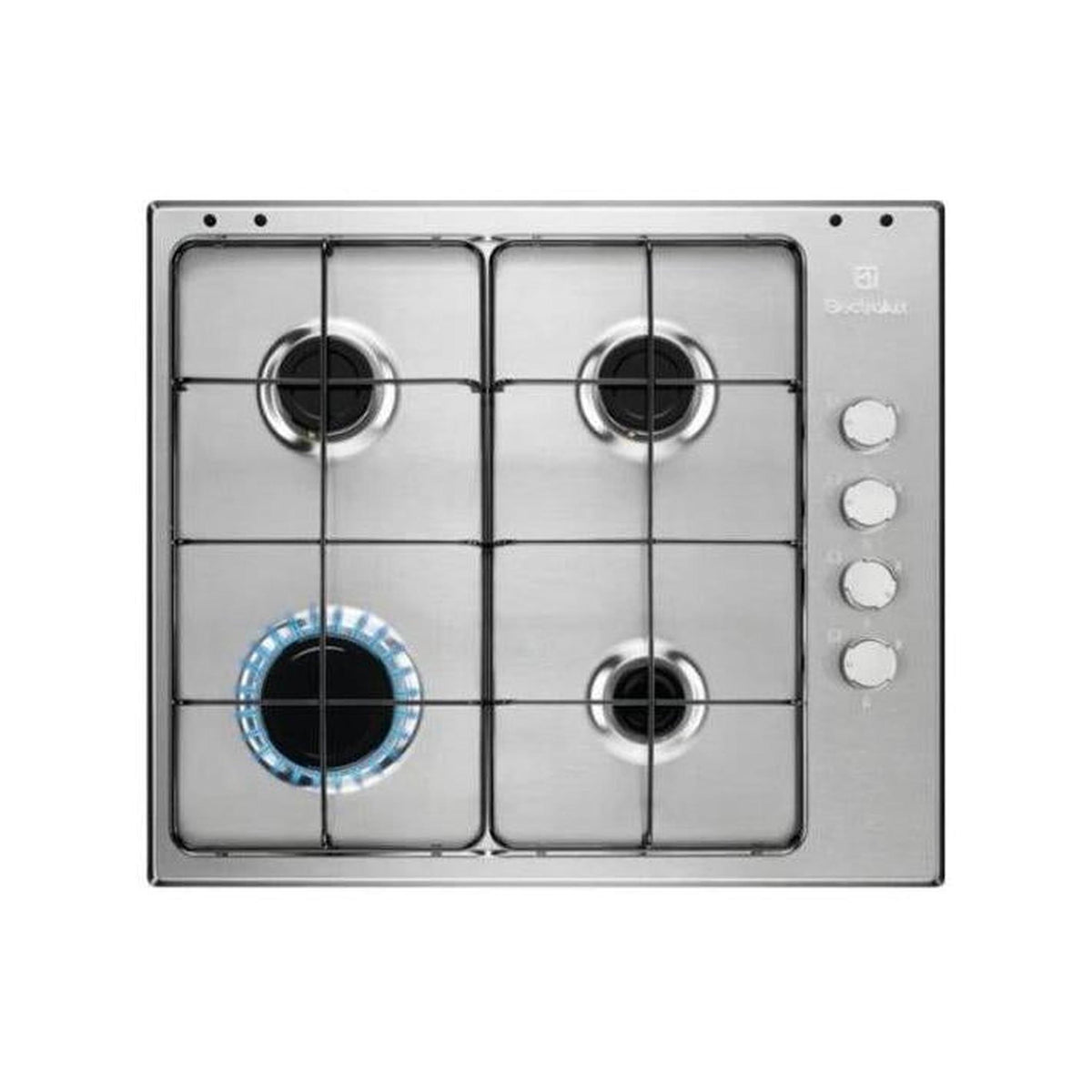 ELECTROLUX EGS6404SX PIANO COTTURA DA INCASSO 60CM 4 FUOCHI A GAS INOX