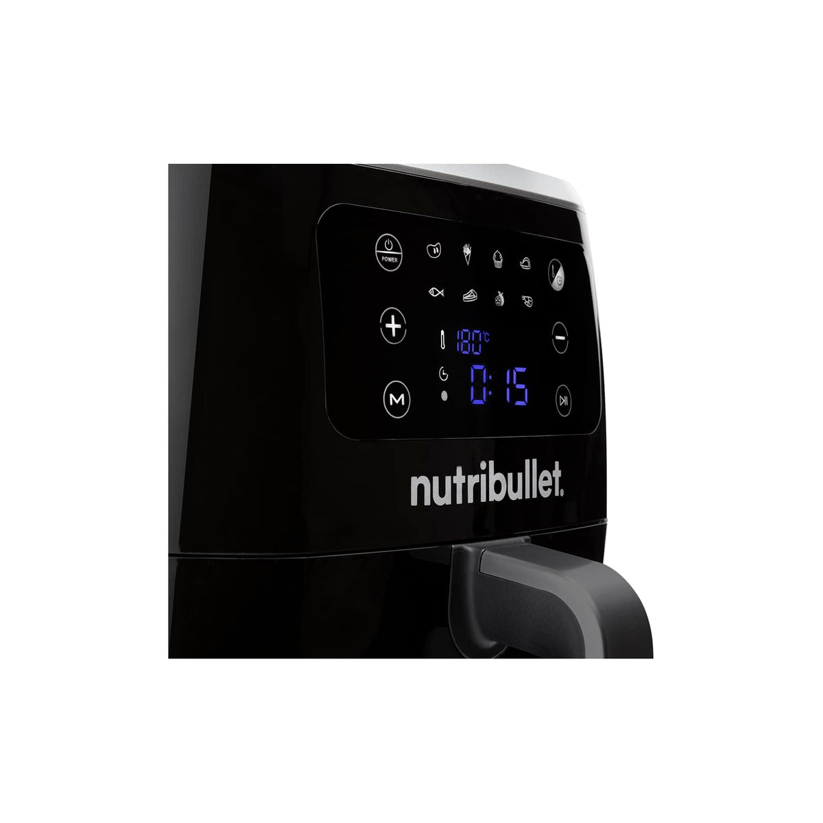 NUTRIBULLET NBA071B FRIGGITRICE AD ARIA 7LT 8 FUNZIONI 1800W NERA