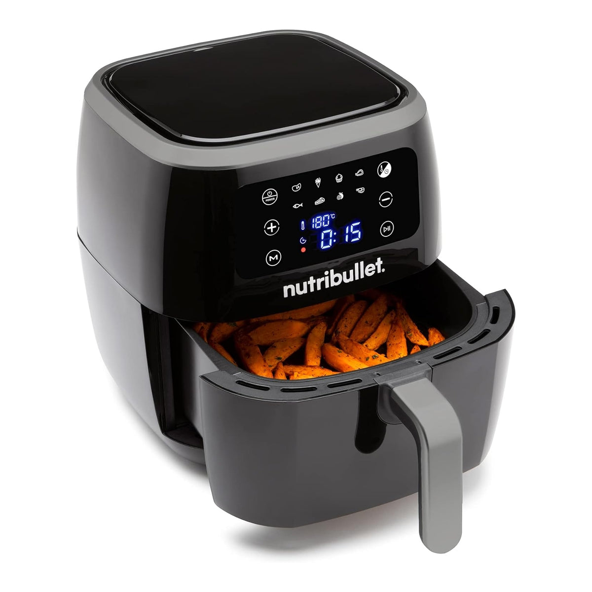 NUTRIBULLET NBA071B FRIGGITRICE AD ARIA 7LT 8 FUNZIONI 1800W NERA