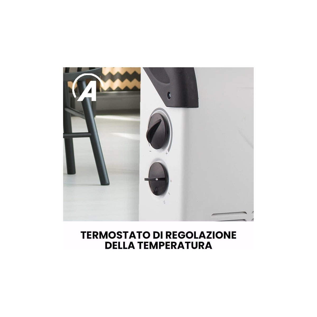 ARDES AR4C06 TERMOCONVETTORE ELETTRICO 1500W 2 LIVELLI DI POTENZA
