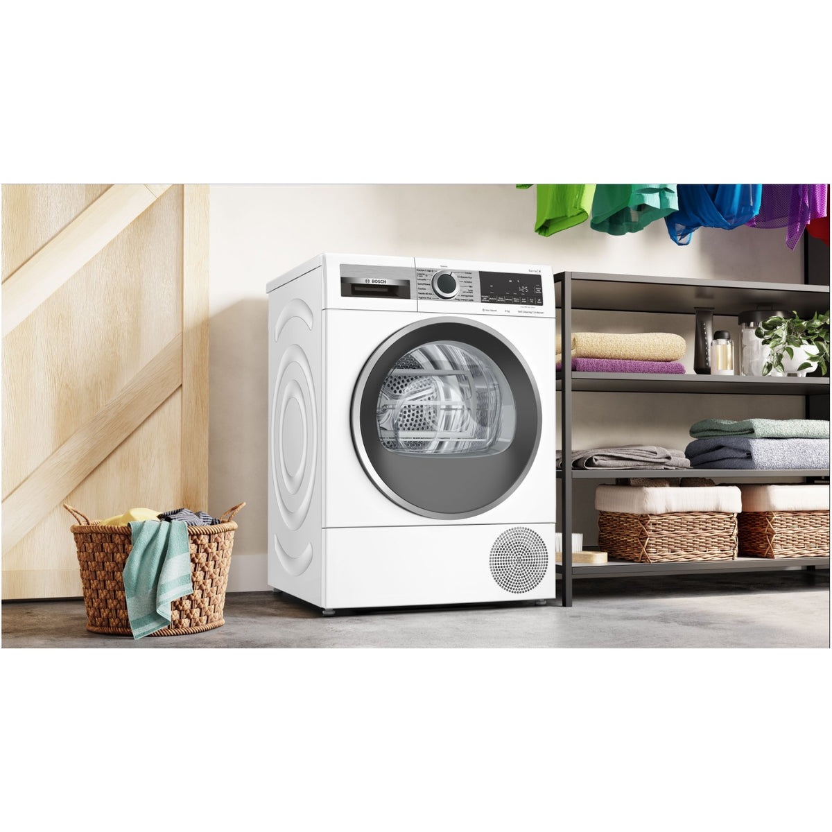 BOSCH WQG245C0IT ASCIUGATRICE A POMPA DI CALORE 9KG CLASSE A+++