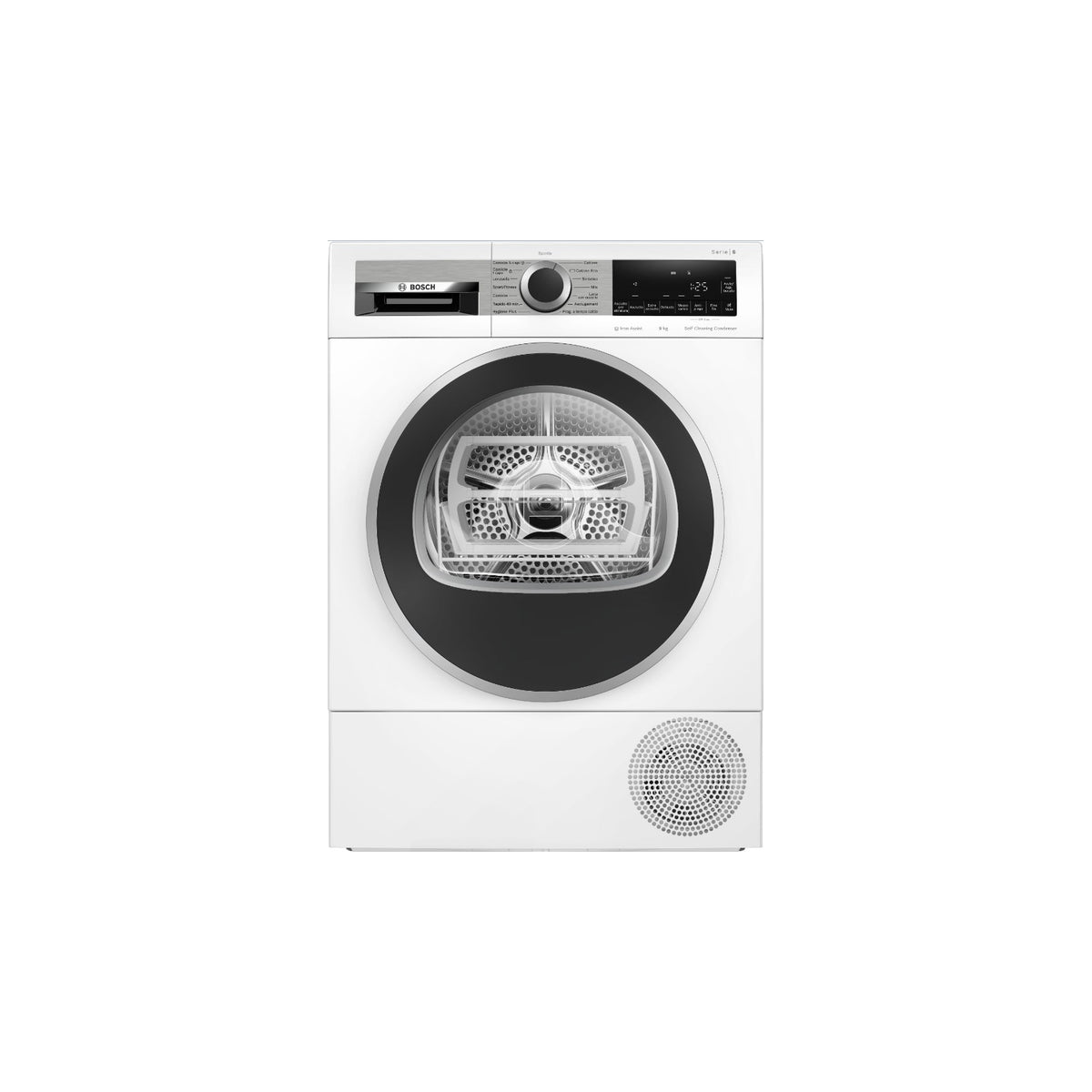 BOSCH WQG245C0IT ASCIUGATRICE A POMPA DI CALORE 9KG CLASSE A+++
