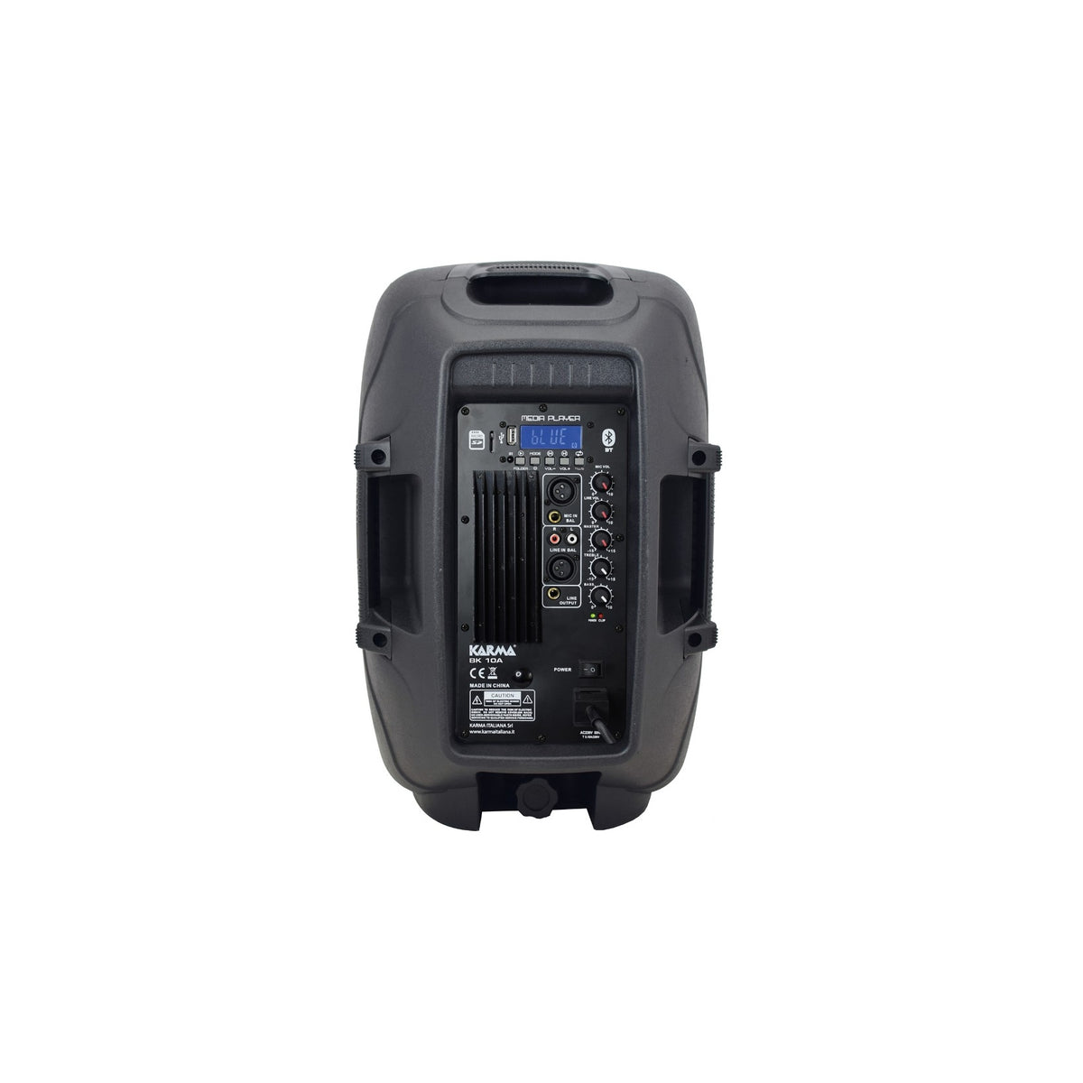 KARMA BK 10A CASSA ACUSTICA 160W WIRELESS CON TELECOMANDO COLORE NERO - BK10A