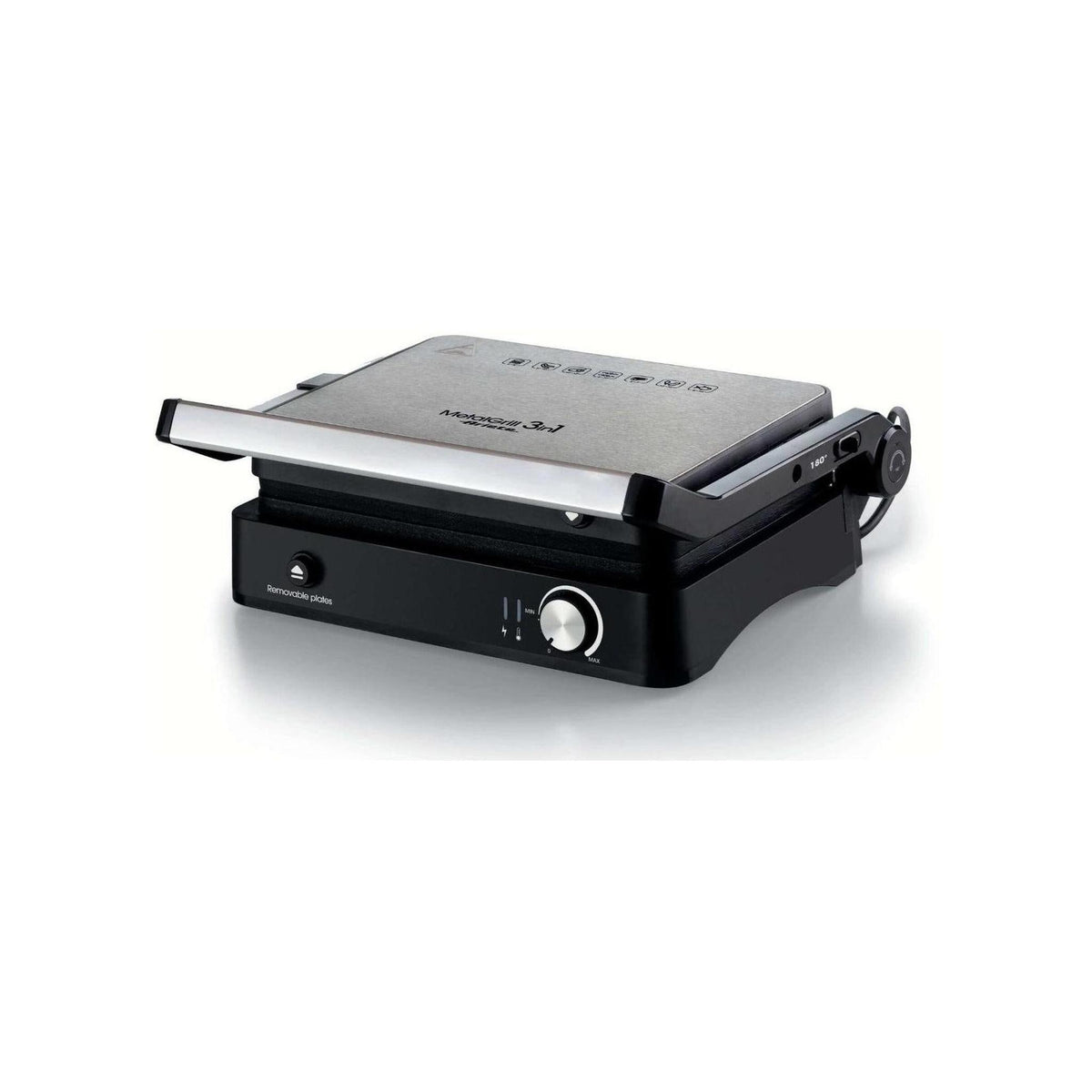 ARIETE 1934 BISTECCHIERA 3 IN 1 2000W CON POSIZIONE BARBECUE