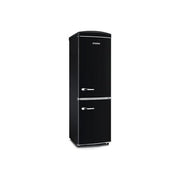 SEVERIN RKG 8998 FRIGORIFERO COMBINATO LINEA RETRO' 315 LT CLASSE E COLORE NERO