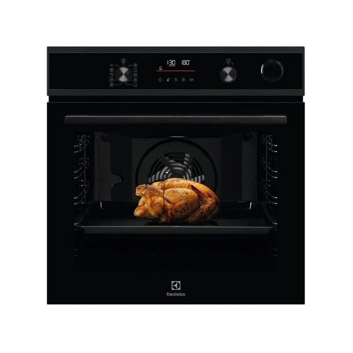 ELECTROLUX EOC6H56H FORNO DA INCASSO ELETTRICO VENTILATO 72LT FUNZ. VAPORE E PIZZA CLASSE A+ NERO