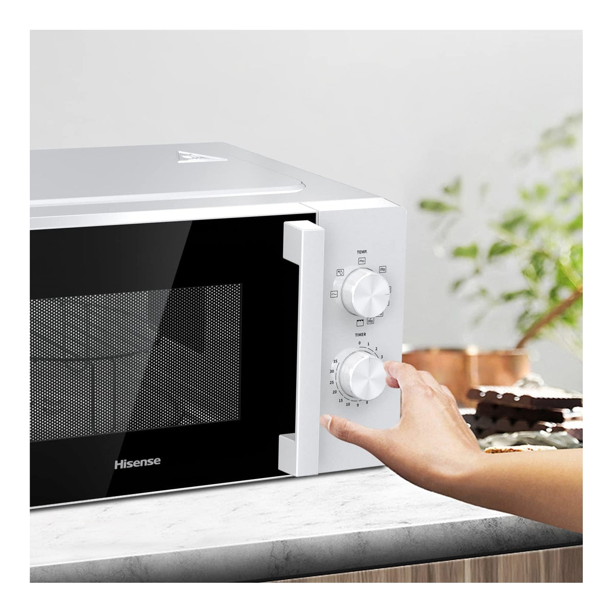 HISENSE H20MOWP1HG FORNO A MICROONDE 20LT 700W CON GRILL - BIANCO