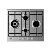 CANDY CHW6D4WX PIANO COTTURA 60CM 4 FUOCHI A GAS INOX