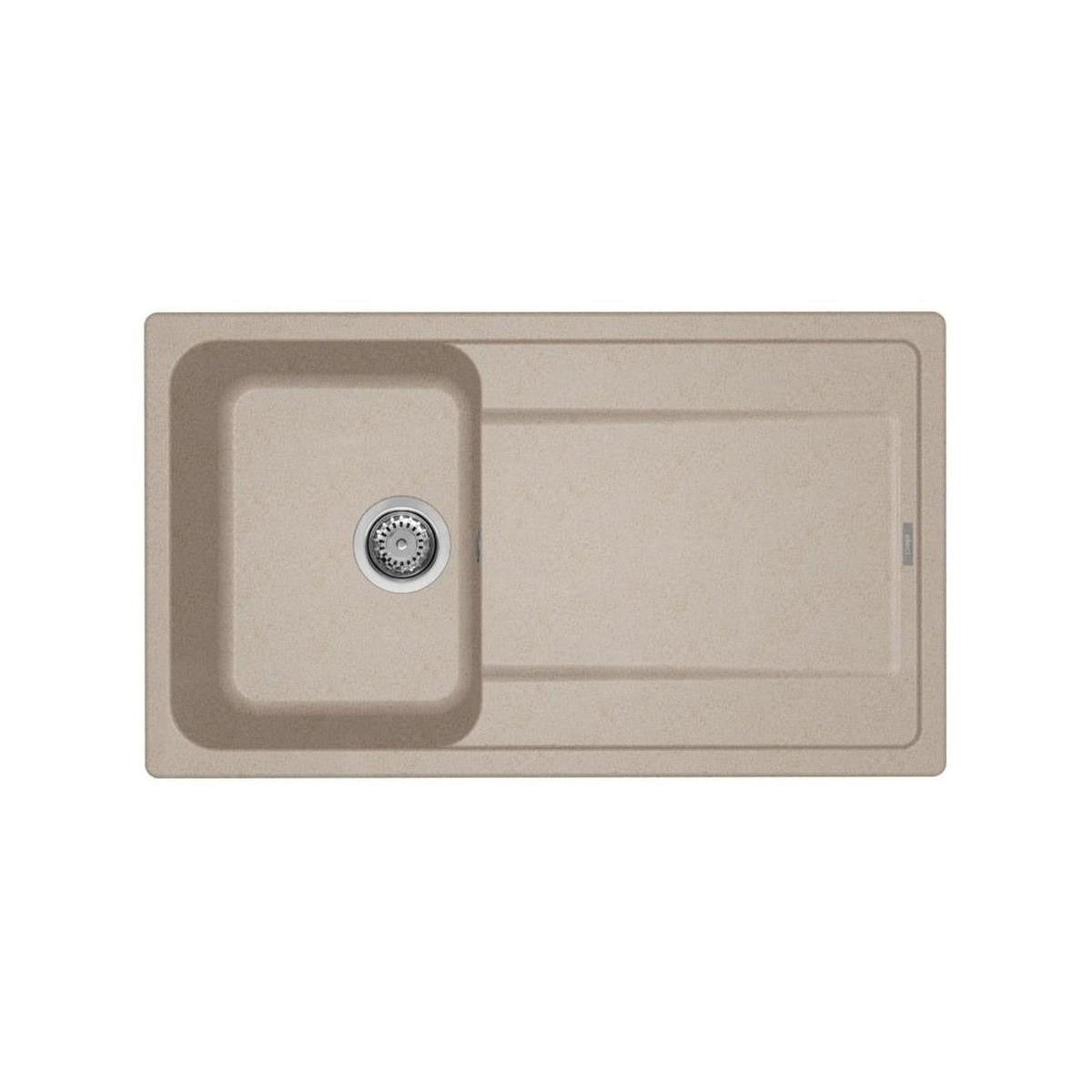 ELLECI LG240051 LAVELLO 86X50 1 VASCA CON GOCCIOLATOIO REVERSIBILE GRANITEK AVENA