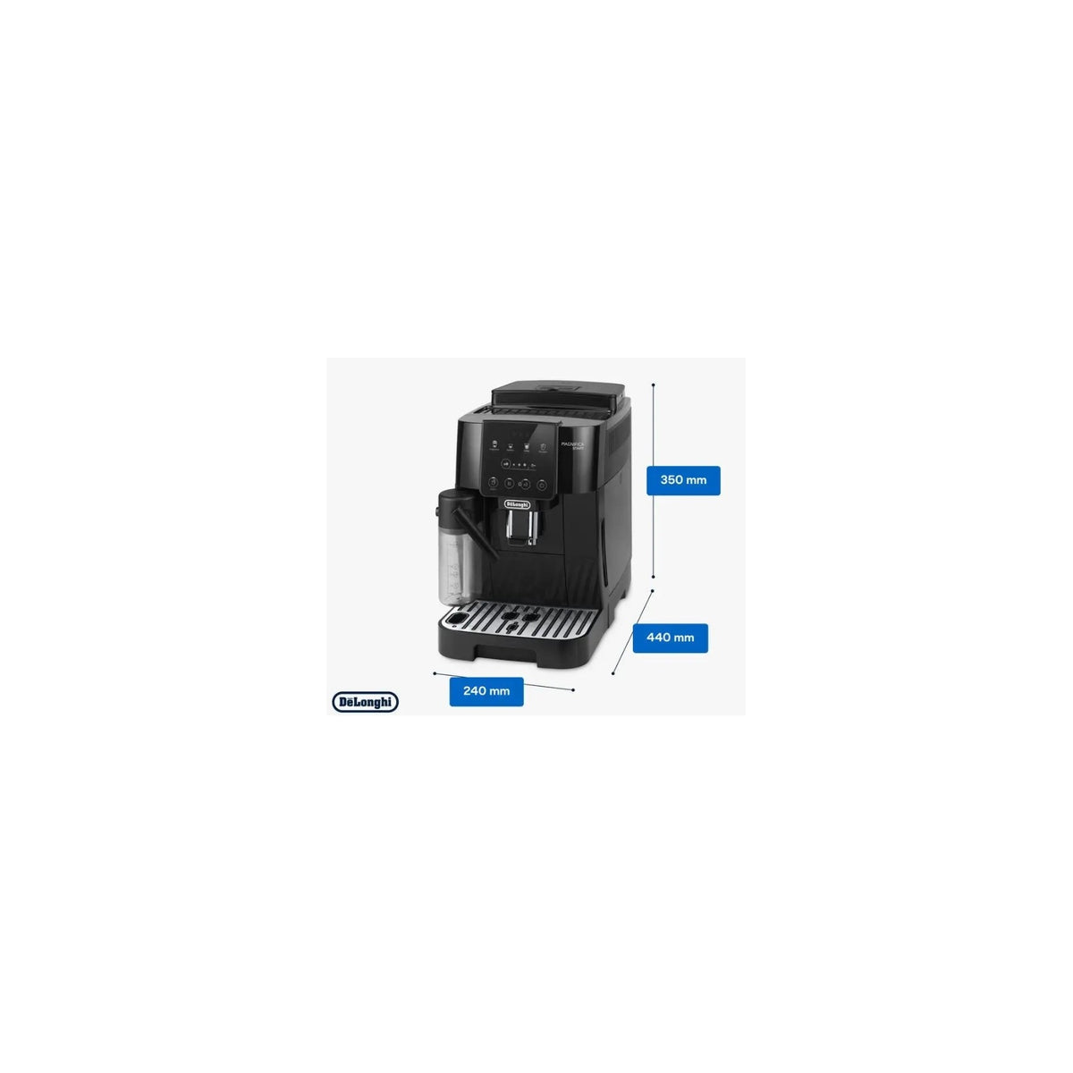 DE LONGHI MAGNIFICA ECAM220.60.B MACCHINA DA CAFFE' SUPERAUTOMATICA 1,8LT 15 BAR COLORE NERO - ECAM22060B