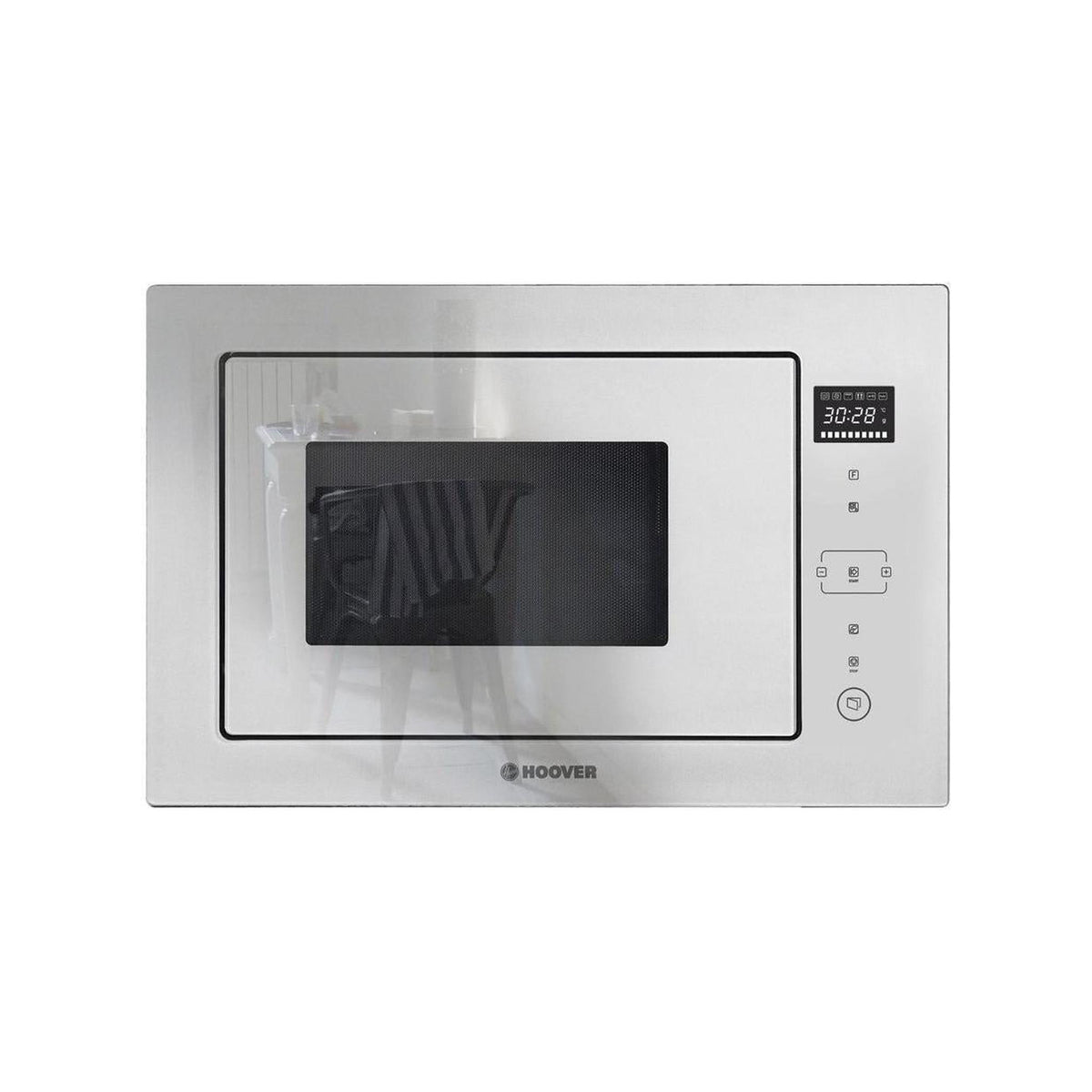 HOOVER HMBG25/1GDFW FORNO A MICROONDE DA INCASSO 25LT CON GRILL 8 LIVELLI DI POTENZA BIANCO