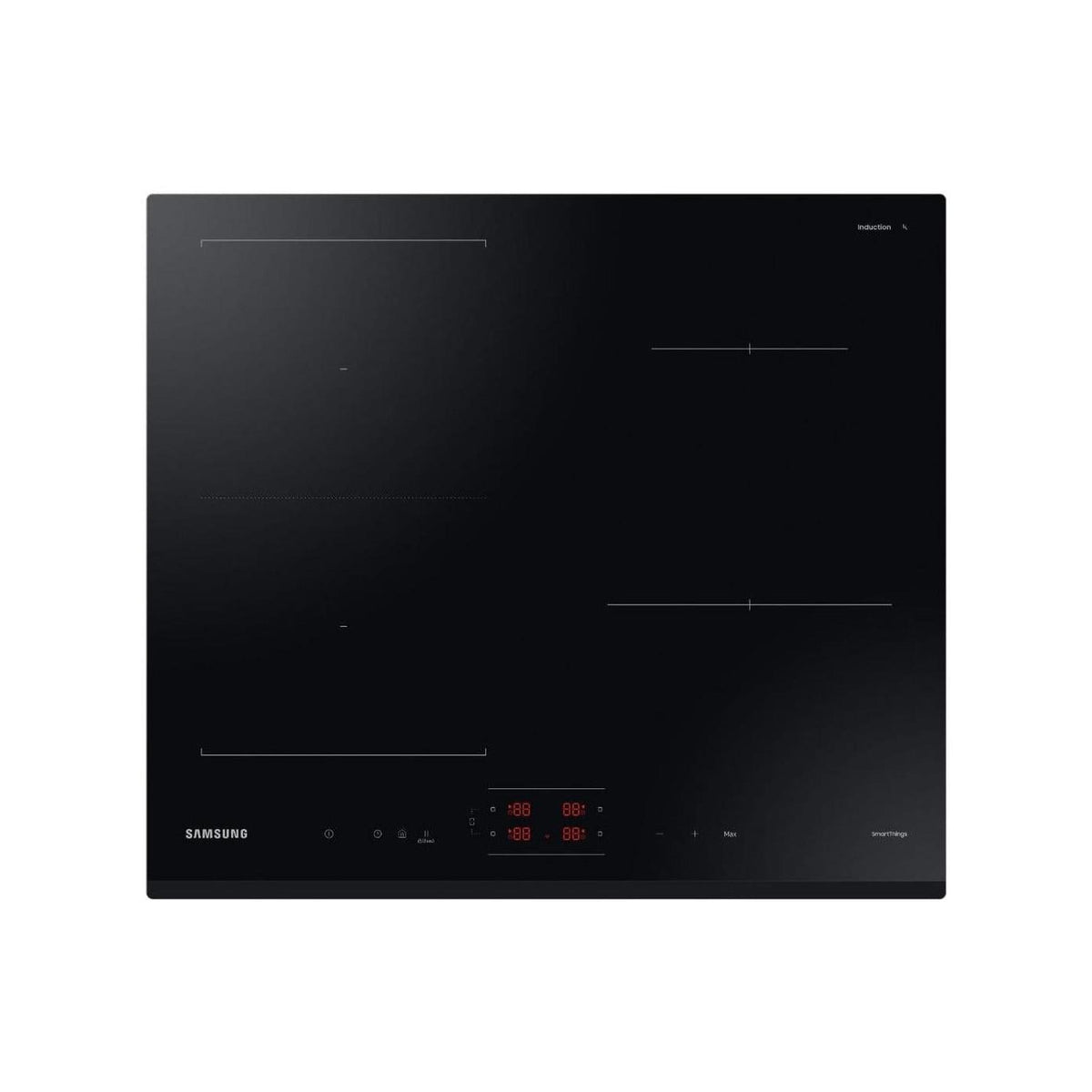 SAMSUNG NZ64B5045GK PIANO COTTURA A INDUZIONE 60CM 4 ZONE COTTURA FLEX ZONE NERO