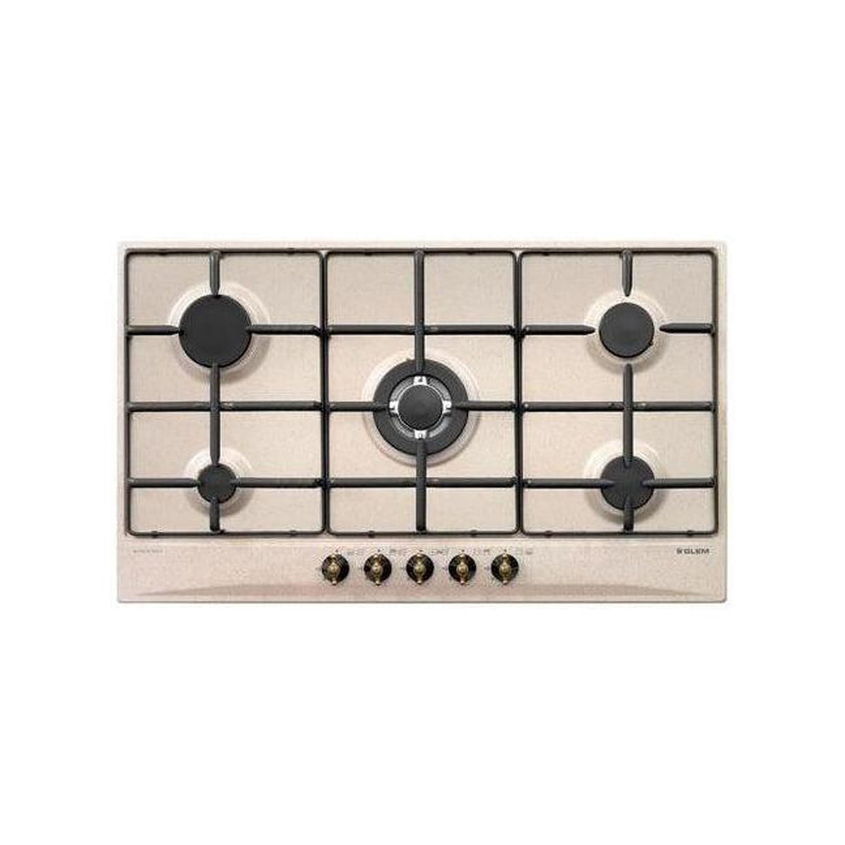GLEM GAS GT955SA PIANO COTTURA DA INCASSO 86 CM 5 FUOCHI COLORE AVENA