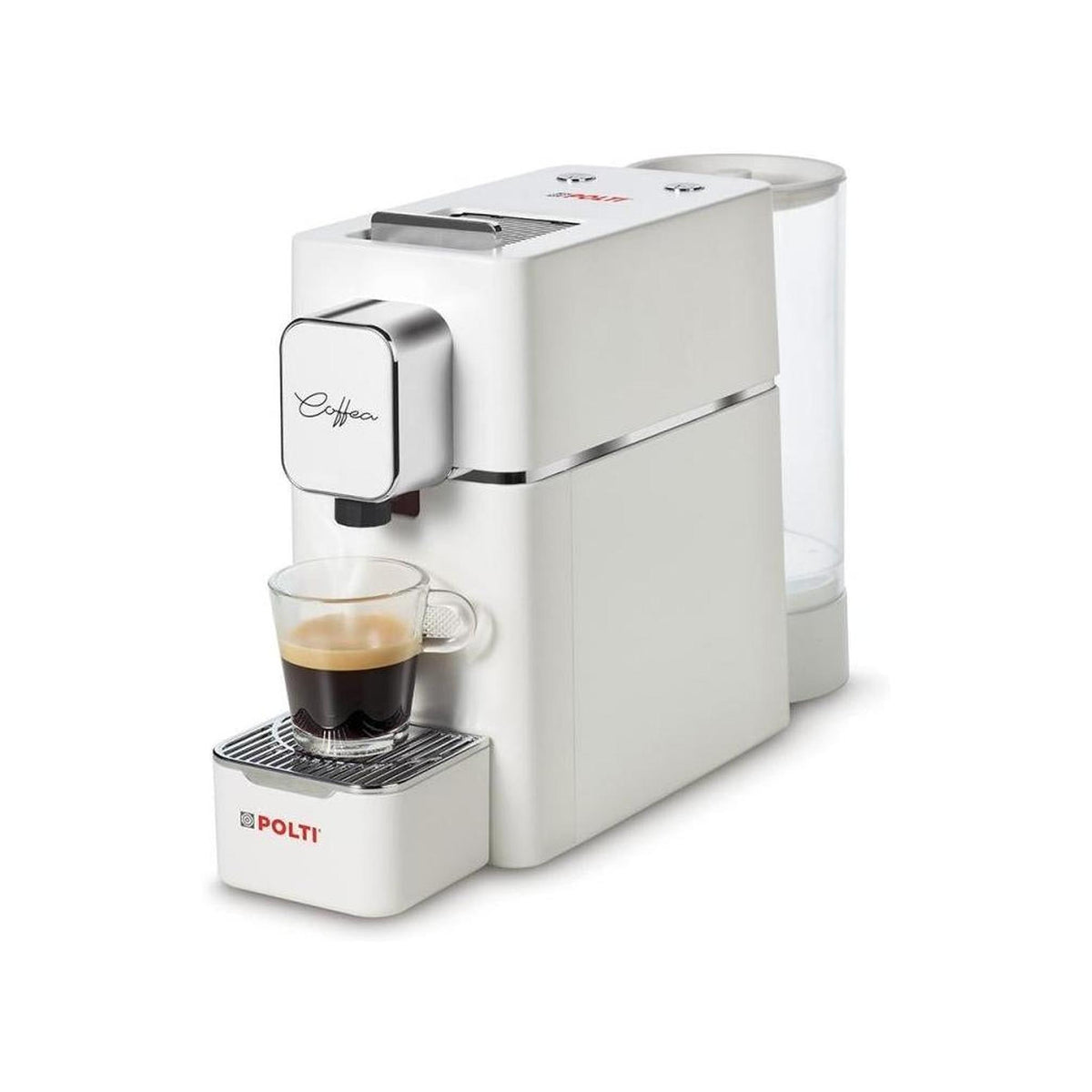 POLTI COFFEA CS150W-54C MACCHINA DA CAFFE' + 54 CIALDE SERBATOIO 0,85LT COLORE BIANCA - PCEU0127