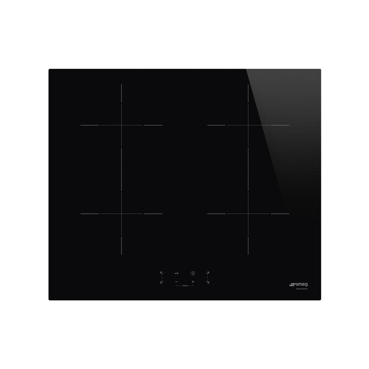 SMEG SIB2641D PIANO COTTURA A INDUZIONE 60CM 4 ZONE DI COTTURA NERO