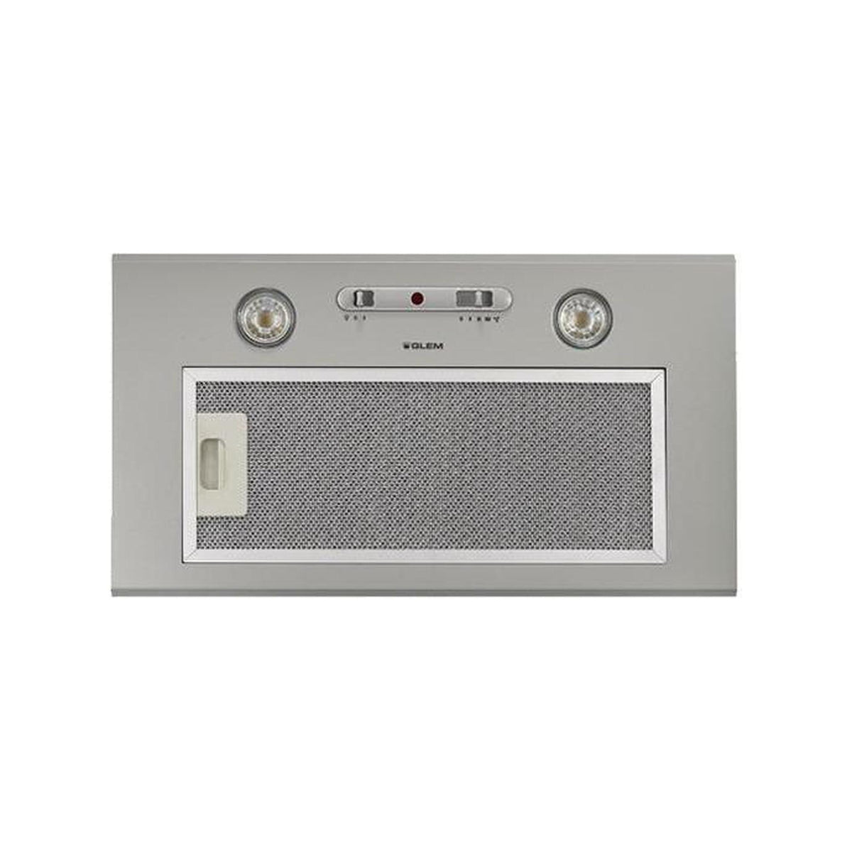 GLEM GAS GHF527SI CAPPA AD INCASSO ASPIRANTE 52CM 260M³/H 3 VELOCITA' SILVER