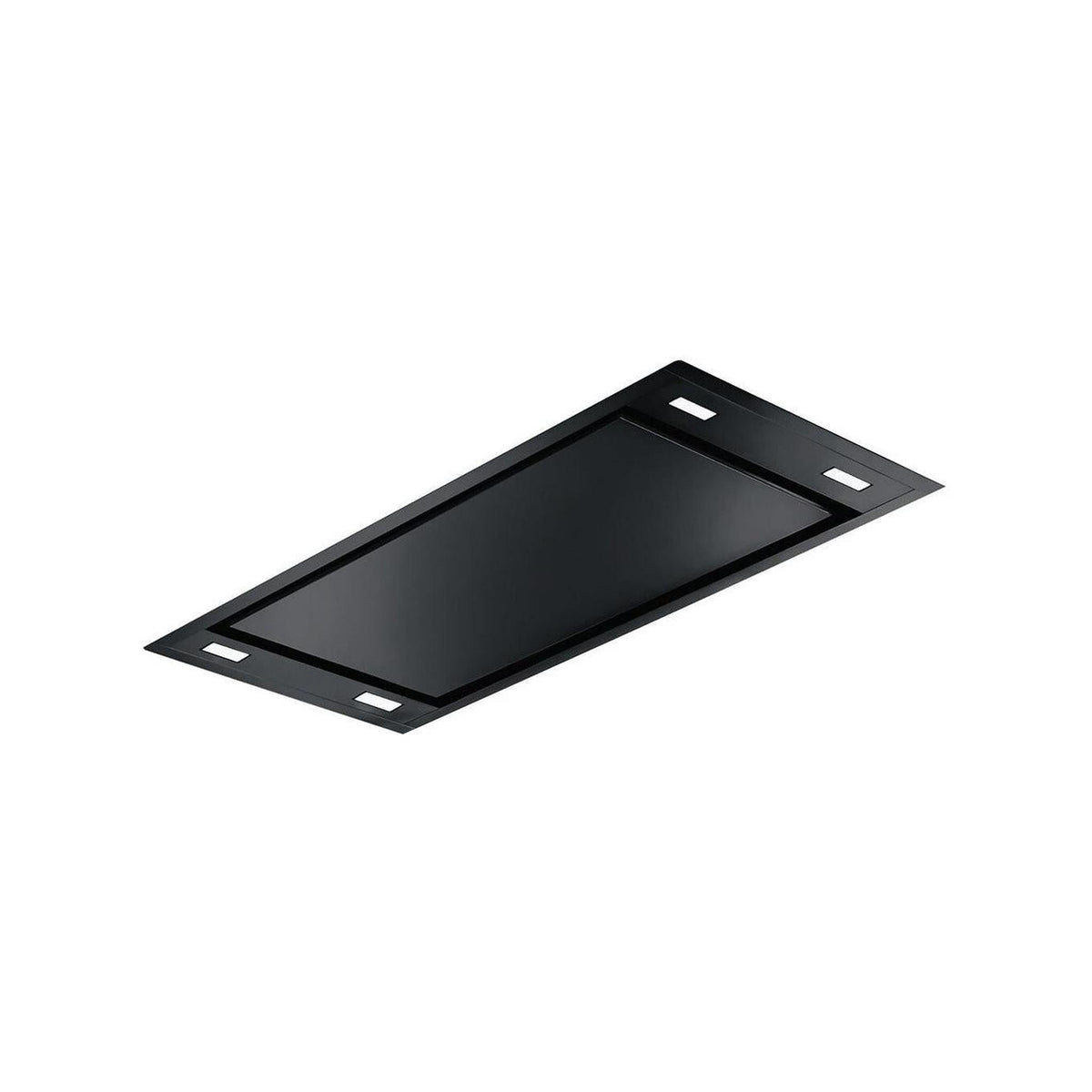 FRANKE FCFL 906 BK MARIS FLAT CAPPA DA INCASSO A SOFFITTO 90CM CLASSE A+ COLORE NERO - 350.0663.650