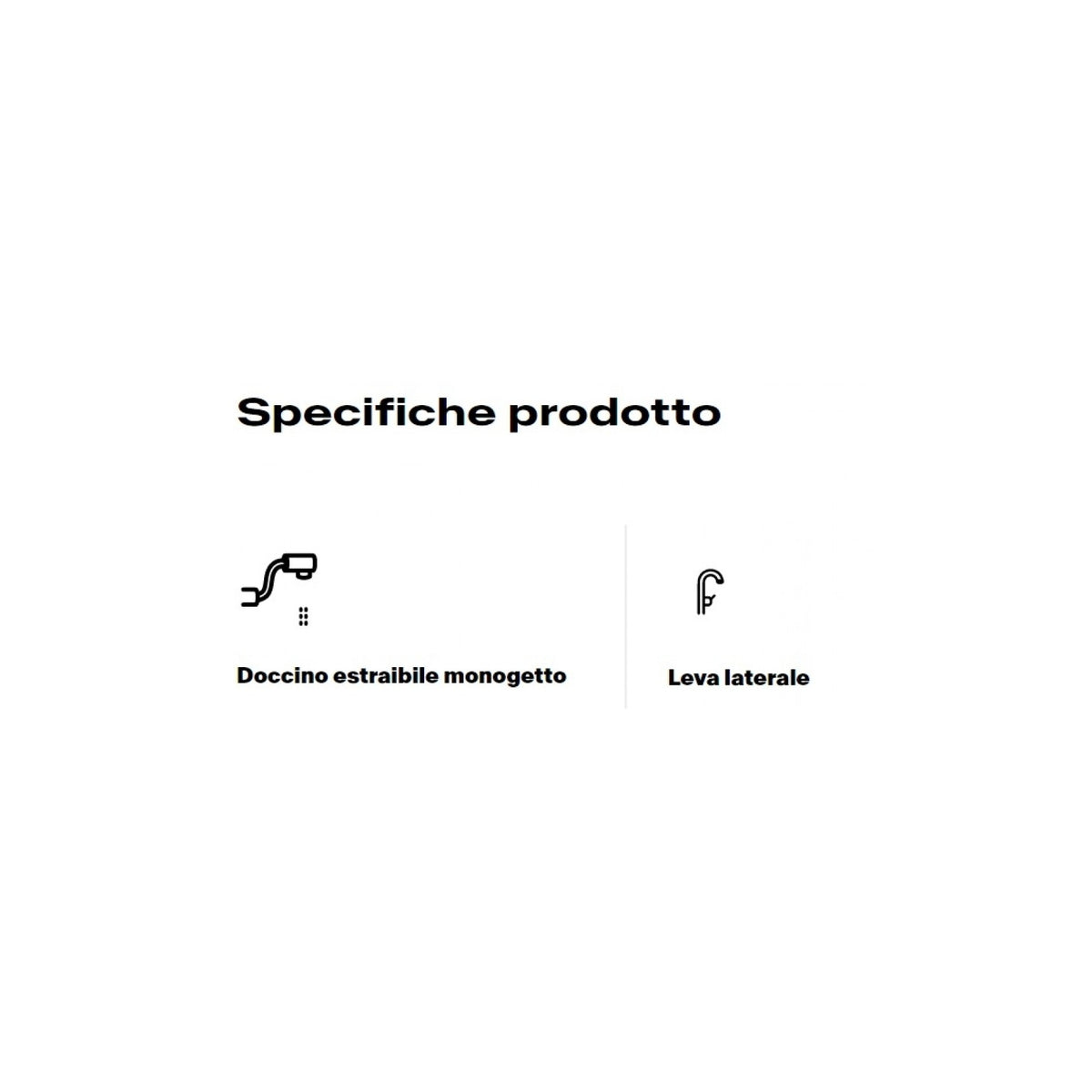 FRANKE 115.0627.523 MISCELATORE MONOCOMANDO SERIE URBAN CON DOCCETTA ESTRAIBILE COLORE BLACK MATT