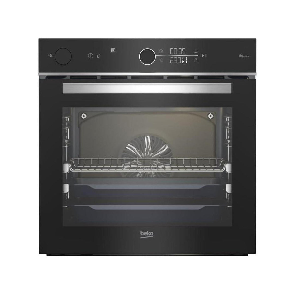 BEKO BBIS18400BCSWE FORNO DA INCASSO MULTIFUNZIONE A VAPORE 72LT 60CM CLASSE A+ NERO/INOX