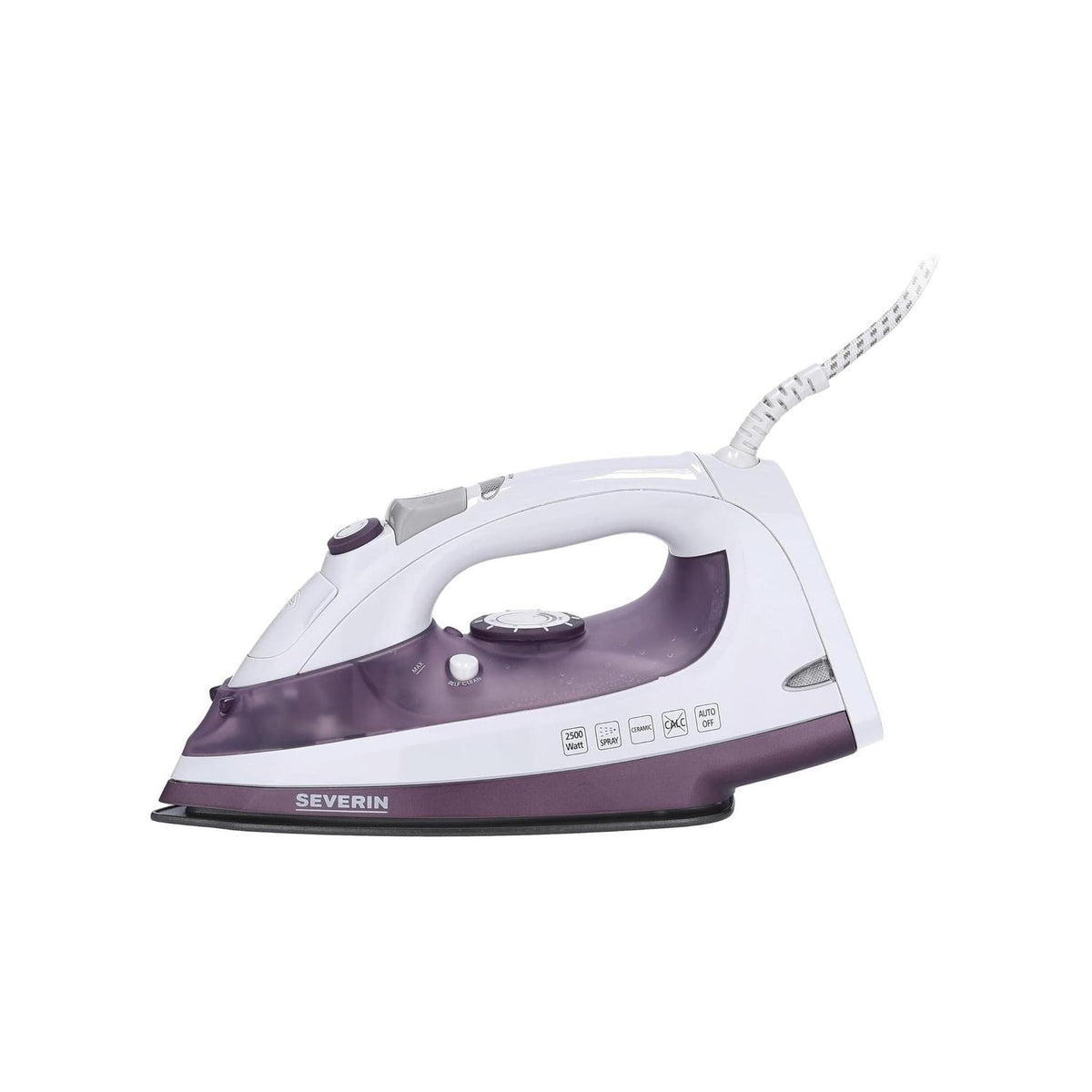 SEVERIN BA3210 FERRO DA STIRO A VAPORE 2500 WATT PIASTRA IN CERAMICA