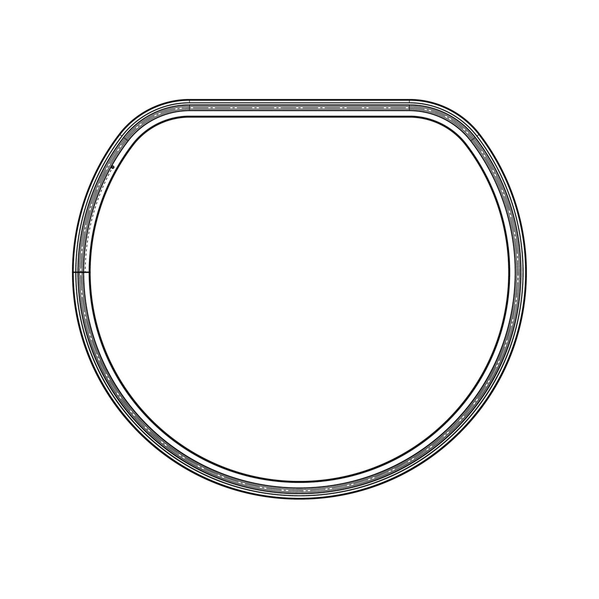 GUARNIZIONE COMPATIBILE CON ASCIUGATRICE ELECTROLUX - 8581366063114