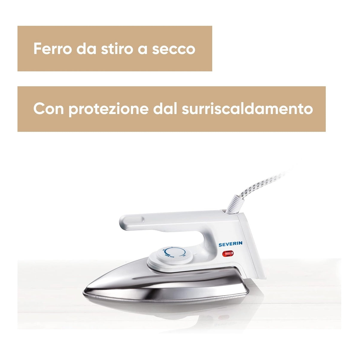 SEVERIN BA3211 FERRO DA STIRO 1200 WATT TEMPERATURA REGOLABILE - PROMO