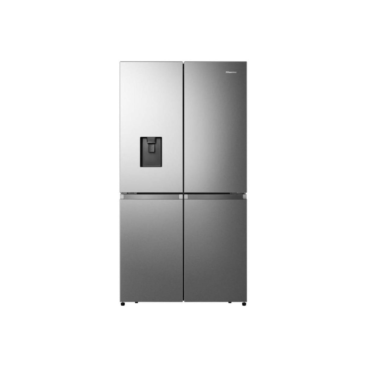 HISENSE RQ758N4SWSE FRIGORIFERO 4 PORTE DESIGN FLAT DOOR 606LT TOTAL NO FROST CLASSE E INOX