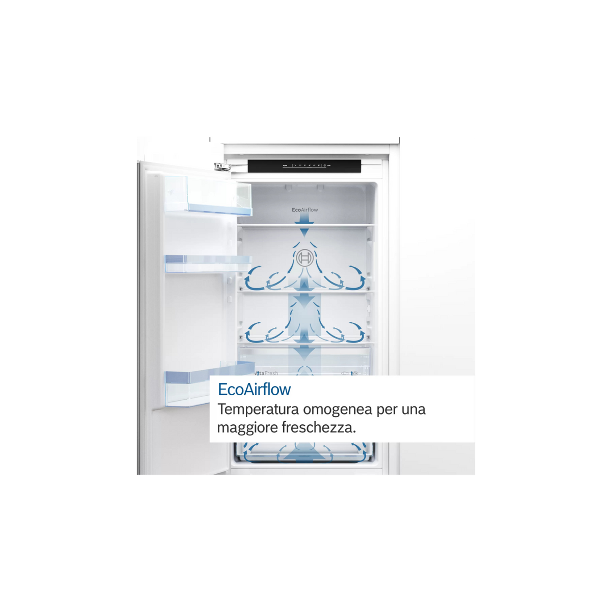 BOSCH KIN865SE0 FRIGORIFERO COMBINATO DA INCASSO NO FROST 260 LT CLASSE E